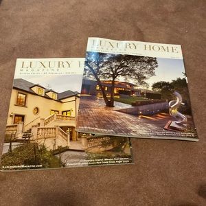Bundle of 2 Luxury Home Magazines